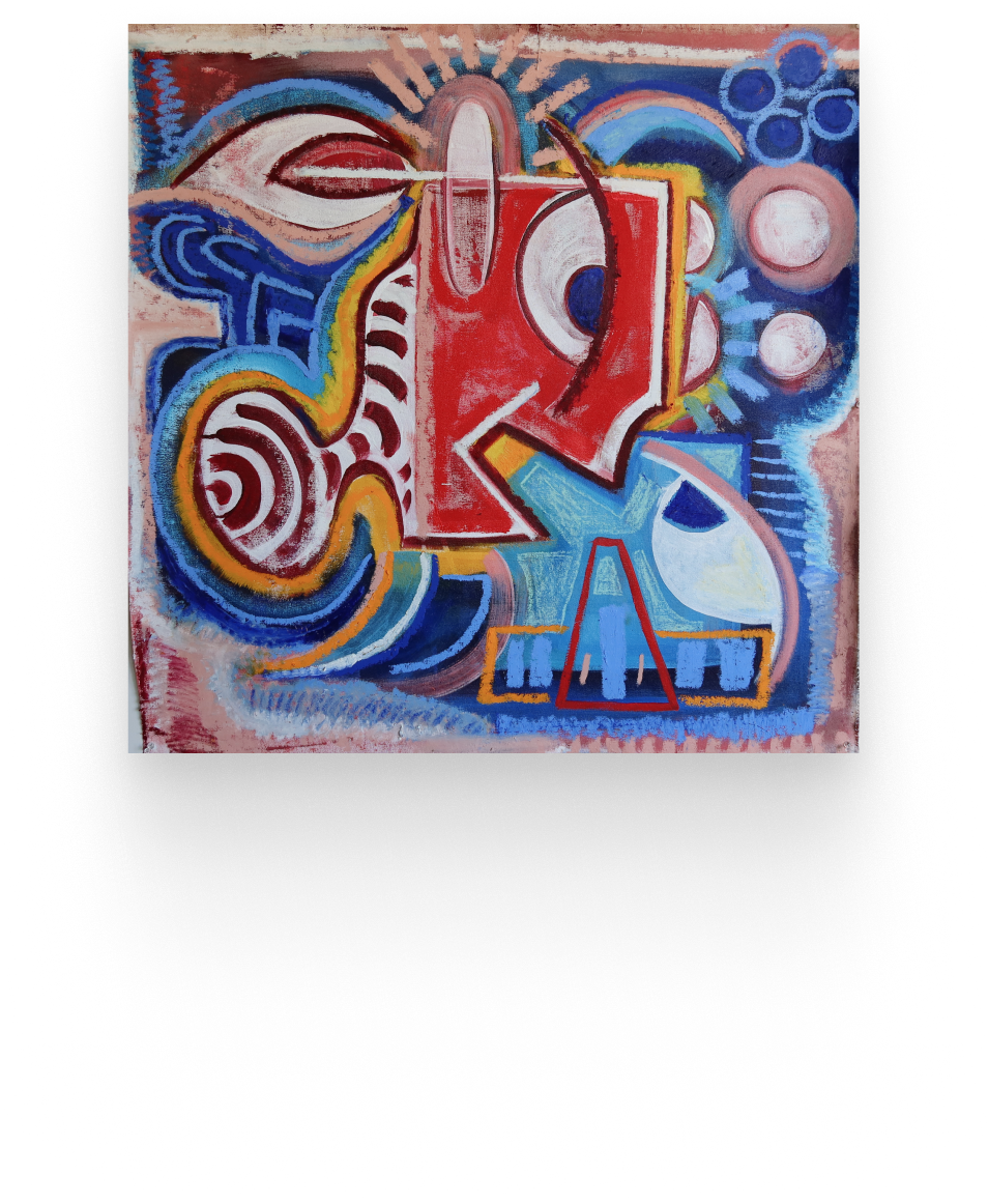 Imaginary Friends painting
